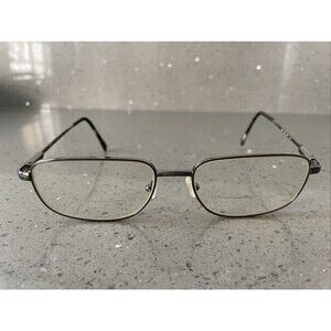 Sferoflex Pat 2086 268 Eyeglasses Frames ONLY Silver Full Rim 56-17-140 Italy